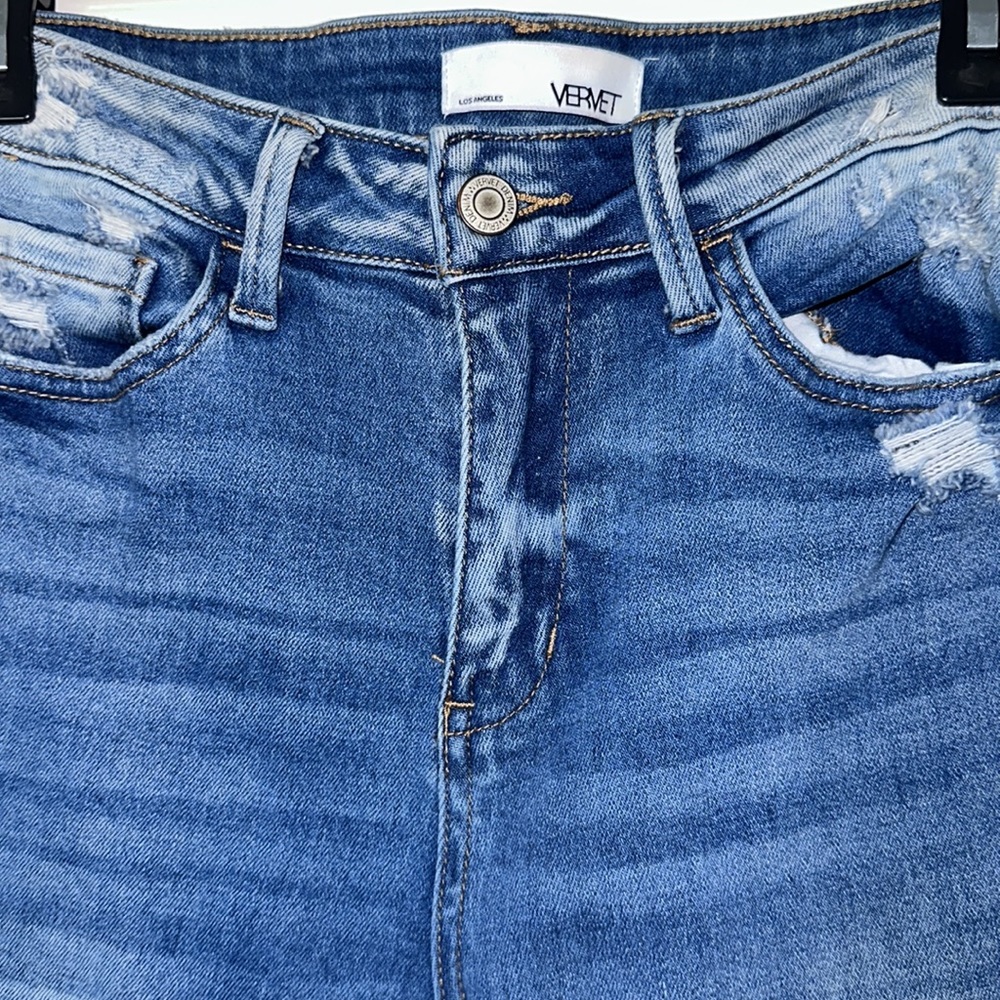 High Rise Flare Jeans - Vervet